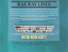 Tablet Screenshot of gloucesterrailwayana.com